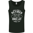 An Retired Dinner Lady Looks Like Mens Vest Tank Top Black