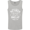 An Retired Dinner Lady Looks Like Mens Vest Tank Top Sports Grey
