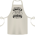An Uncle Nob Head Looks Like Uncle's Day Cotton Apron 100% Organic Natural
