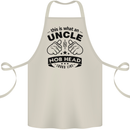 An Uncle Nob Head Looks Like Uncle's Day Cotton Apron 100% Organic Natural