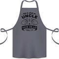 An Uncle Nob Head Looks Like Uncle's Day Cotton Apron 100% Organic Steel