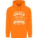 An Uncle Nob Head Looks Like Uncle's Day Mens 80% Cotton Hoodie Orange