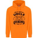 An Uncle Nob Head Looks Like Uncle's Day Mens 80% Cotton Hoodie Orange