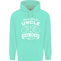 An Uncle Nob Head Looks Like Uncle's Day Mens 80% Cotton Hoodie Peppermint