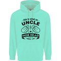 An Uncle Nob Head Looks Like Uncle's Day Mens 80% Cotton Hoodie Peppermint