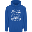 An Uncle Nob Head Looks Like Uncle's Day Mens 80% Cotton Hoodie Royal Blue