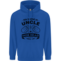 An Uncle Nob Head Looks Like Uncle's Day Mens 80% Cotton Hoodie Royal Blue