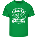 An Uncle Nob Head Looks Like Uncle's Day Mens Cotton T-Shirt Tee Top Irish Green