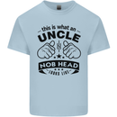 An Uncle Nob Head Looks Like Uncle's Day Mens Cotton T-Shirt Tee Top Light Blue