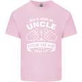 An Uncle Nob Head Looks Like Uncle's Day Mens Cotton T-Shirt Tee Top Light Pink