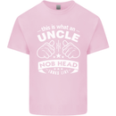 An Uncle Nob Head Looks Like Uncle's Day Mens Cotton T-Shirt Tee Top Light Pink