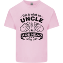 An Uncle Nob Head Looks Like Uncle's Day Mens Cotton T-Shirt Tee Top Light Pink