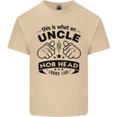An Uncle Nob Head Looks Like Uncle's Day Mens Cotton T-Shirt Tee Top Sand
