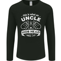 An Uncle Nob Head Looks Like Uncle's Day Mens Long Sleeve T-Shirt Black