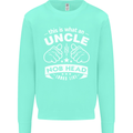 An Uncle Nob Head Looks Like Uncle's Day Mens Sweatshirt Jumper Peppermint