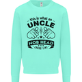 An Uncle Nob Head Looks Like Uncle's Day Mens Sweatshirt Jumper Peppermint