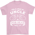An Uncle Nob Head Looks Like Uncle's Day Mens T-Shirt Cotton Gildan Light Pink