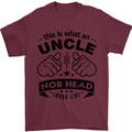 An Uncle Nob Head Looks Like Uncle's Day Mens T-Shirt Cotton Gildan Maroon