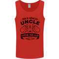 An Uncle Nob Head Looks Like Uncle's Day Mens Vest Tank Top Red