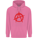 Anarchist Anarchism Logo Symbol Activist Childrens Kids Hoodie Azalea