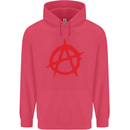 Anarchist Anarchism Logo Symbol Activist Childrens Kids Hoodie Heliconia