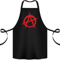 Anarchist Anarchism Logo Symbol Activist Cotton Apron 100% Organic Black