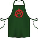Anarchist Anarchism Logo Symbol Activist Cotton Apron 100% Organic Forest Green