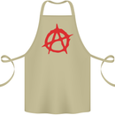 Anarchist Anarchism Logo Symbol Activist Cotton Apron 100% Organic Khaki