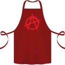 Anarchist Anarchism Logo Symbol Activist Cotton Apron 100% Organic Maroon