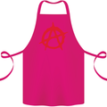 Anarchist Anarchism Logo Symbol Activist Cotton Apron 100% Organic Pink