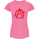 Anarchist Anarchism Logo Symbol Activist Womens Petite Cut T-Shirt Azalea