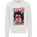 Anarchy in the UK Punk Music Rock Kids Sweatshirt Jumper White