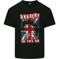 Anarchy in the UK Punk Music Rock Mens Cotton T-Shirt Tee Top Black