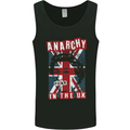 Anarchy in the UK Punk Music Rock Mens Vest Tank Top Black