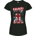 Anarchy in the UK Punk Music Rock Womens Petite Cut T-Shirt Black