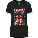 Anarchy in the UK Punk Music Rock Womens Wider Cut T-Shirt Black