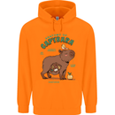 Anatomy of a Apybara Funny Childrens Kids Hoodie Orange
