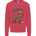 Anatomy of a Apybara Funny Kids Sweatshirt Jumper Heliconia