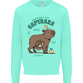Anatomy of a Apybara Funny Kids Sweatshirt Jumper Peppermint