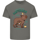 Anatomy of a Apybara Funny Kids T-Shirt Childrens Charcoal