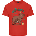 Anatomy of a Apybara Funny Kids T-Shirt Childrens Red