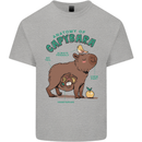 Anatomy of a Apybara Funny Kids T-Shirt Childrens Sports Grey