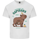 Anatomy of a Apybara Funny Mens Cotton T-Shirt Tee Top White