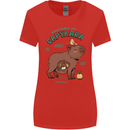Anatomy of a Apybara Funny Womens Wider Cut T-Shirt Red