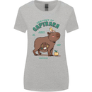 Anatomy of a Apybara Funny Womens Wider Cut T-Shirt Sports Grey