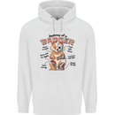 Anatomy of a Badger Funny Childrens Kids Hoodie White