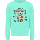 Anatomy of a Badger Funny Kids Sweatshirt Jumper Peppermint