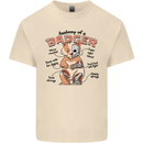 Anatomy of a Badger Funny Mens Cotton T-Shirt Tee Top Natural