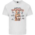 Anatomy of a Badger Funny Mens Cotton T-Shirt Tee Top White
