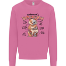 Anatomy of a Badger Funny Mens Sweatshirt Jumper Azalea